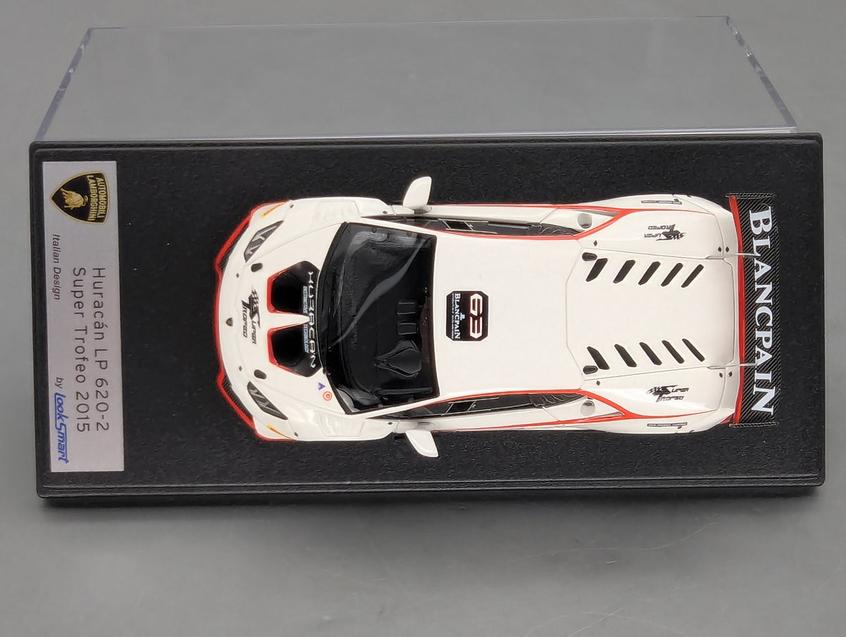 Modellautos 1:43 Looksmart Lamborghini Huracan LP620-2 ST Sepang 2014 #63 OVP