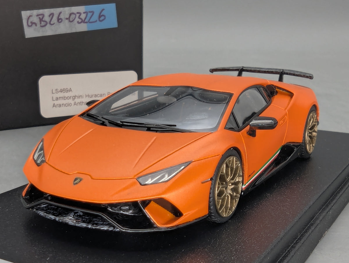 Modellautos 1:43 Looksmart LS469A Lamborghini Huracan Performante Arancio OVP