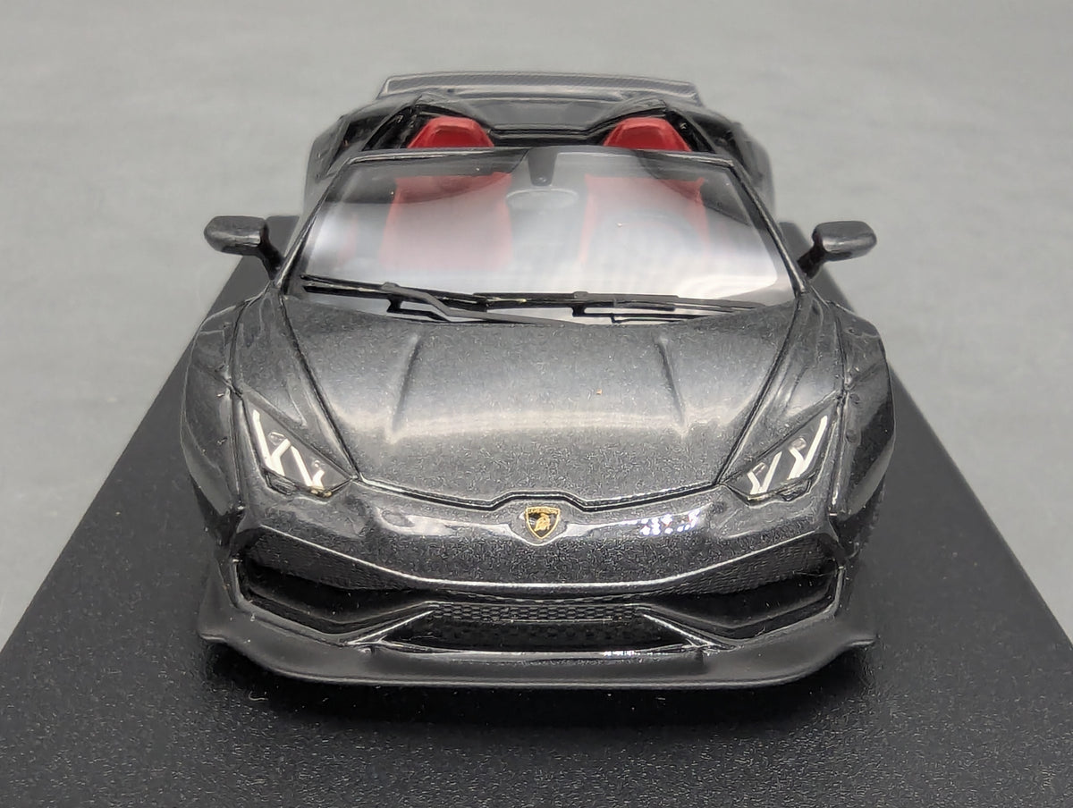 Modellautos 1:43 Looksmart LS470A Lamborghini Huracan Spyder Grigio Lynx mit OVP