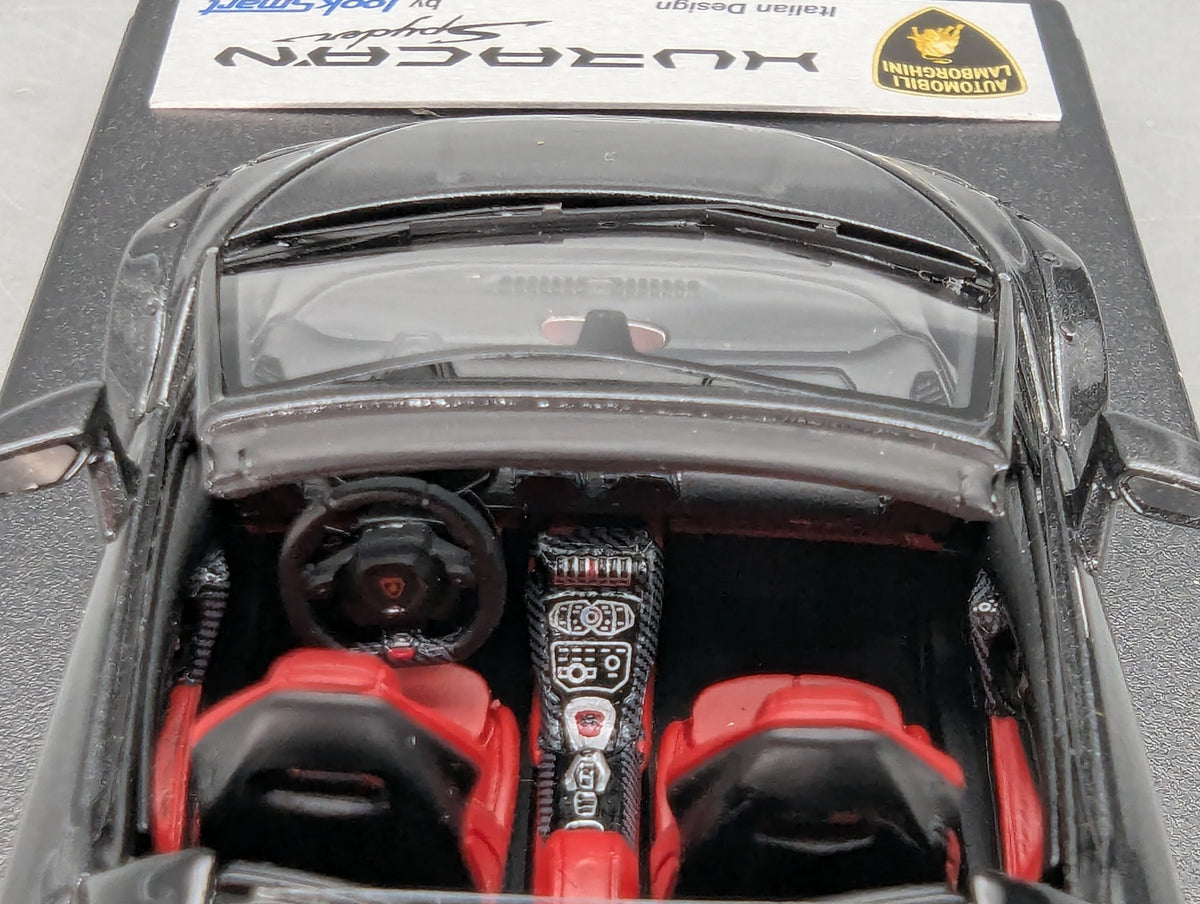 Modellautos 1:43 Looksmart LS470A Lamborghini Huracan Spyder Grigio Lynx mit OVP