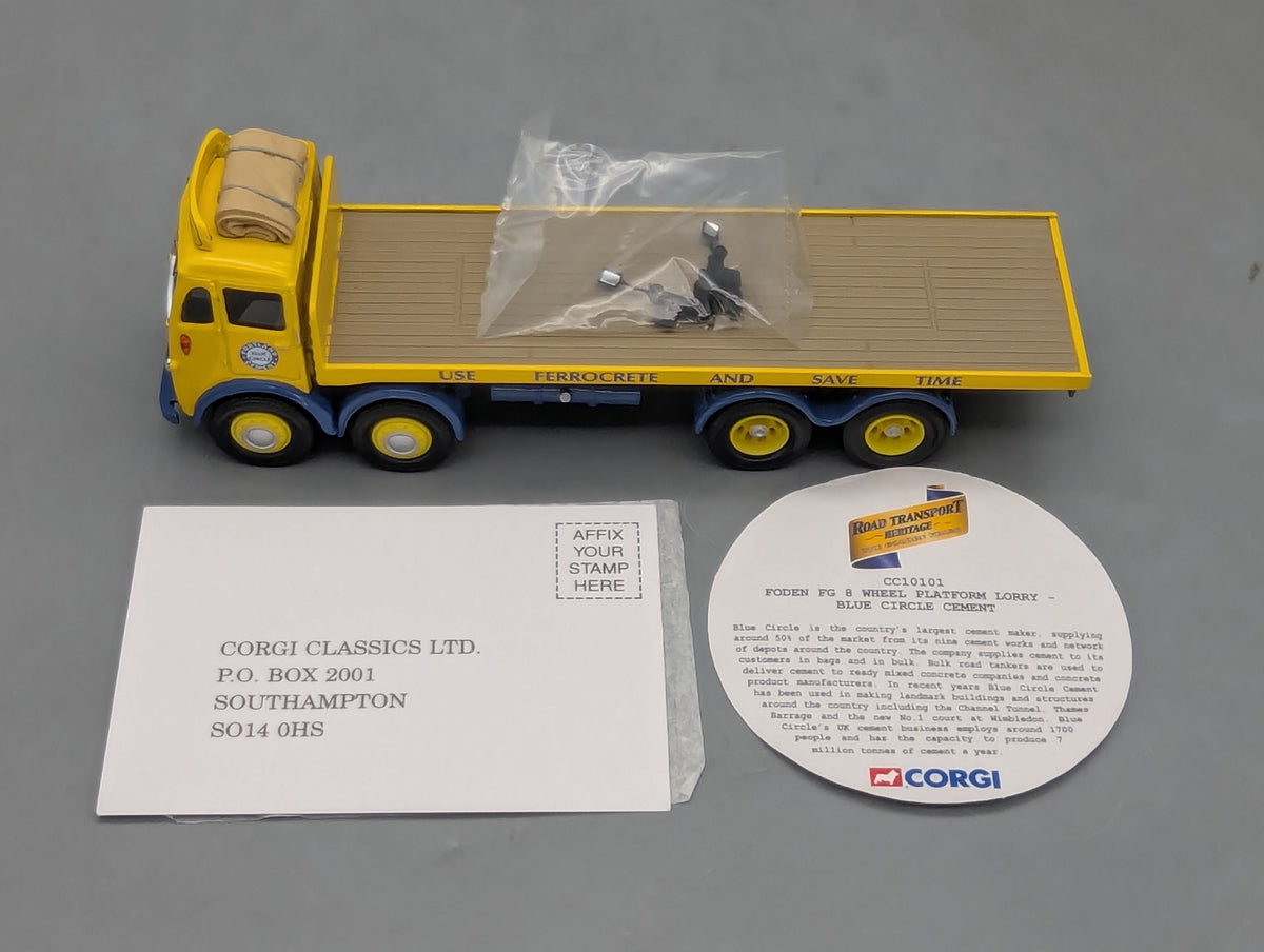 LKW Modell 1:50 Corgi Classics CC10101 Foden FG 8 Wheel Platform Lorry mit OVP