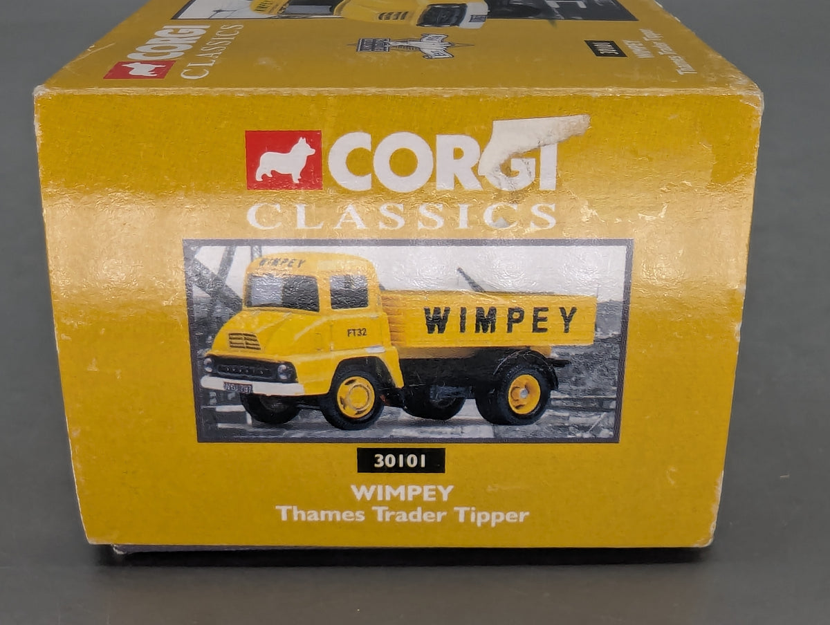 LKW Modell 1:50 Corgi Classics 30101 Wimpey Thames Trader Tipper Gelb mit OVP