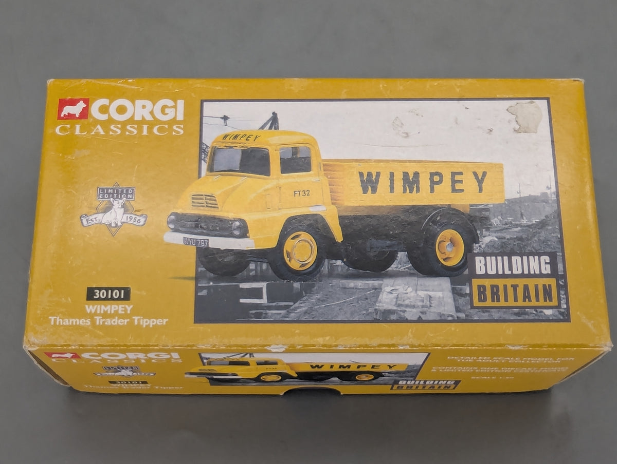 LKW Modell 1:50 Corgi Classics 30101 Wimpey Thames Trader Tipper Gelb mit OVP