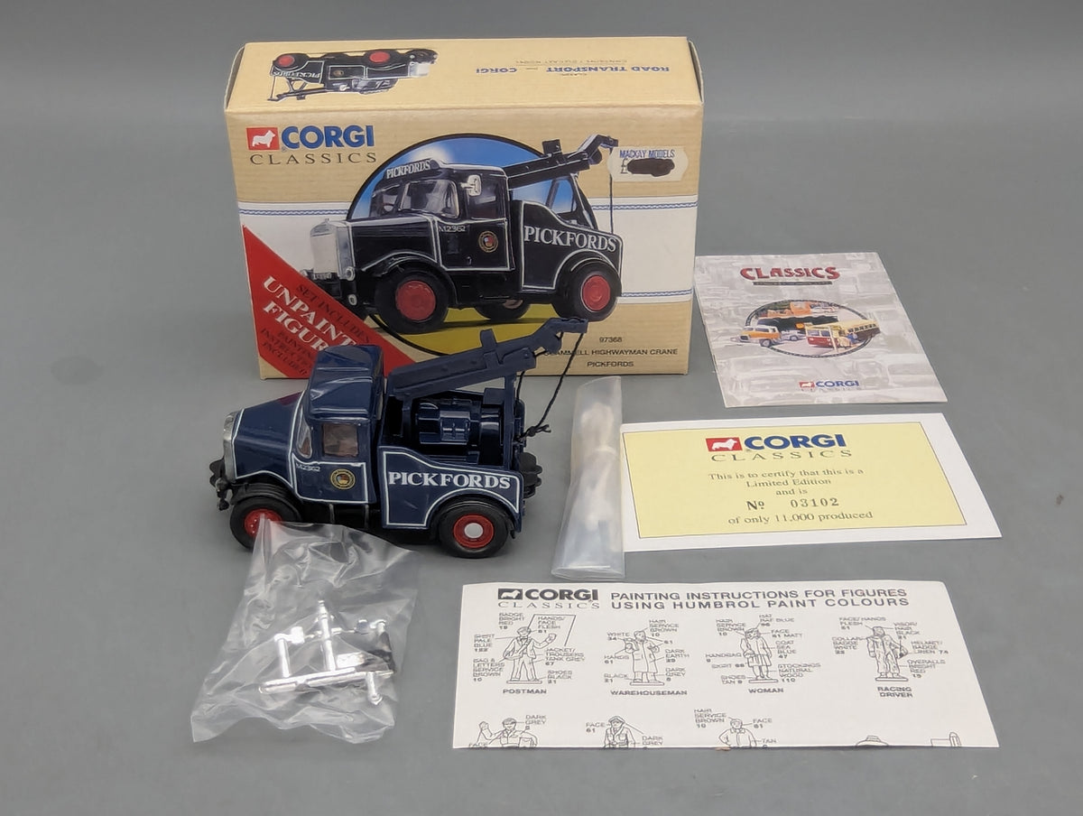 LKW Modell 1:50 Corgi Classics 97368 Scammell Highwayman Crane Pickfords mit OVP