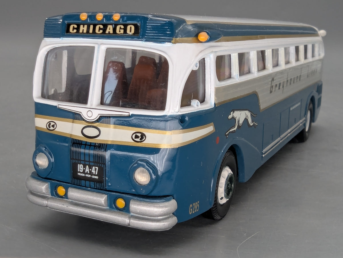 Bus Modell 1:50 Corgi Classics 98470 Yellow Coach 743 Silverside Greyhound OVP