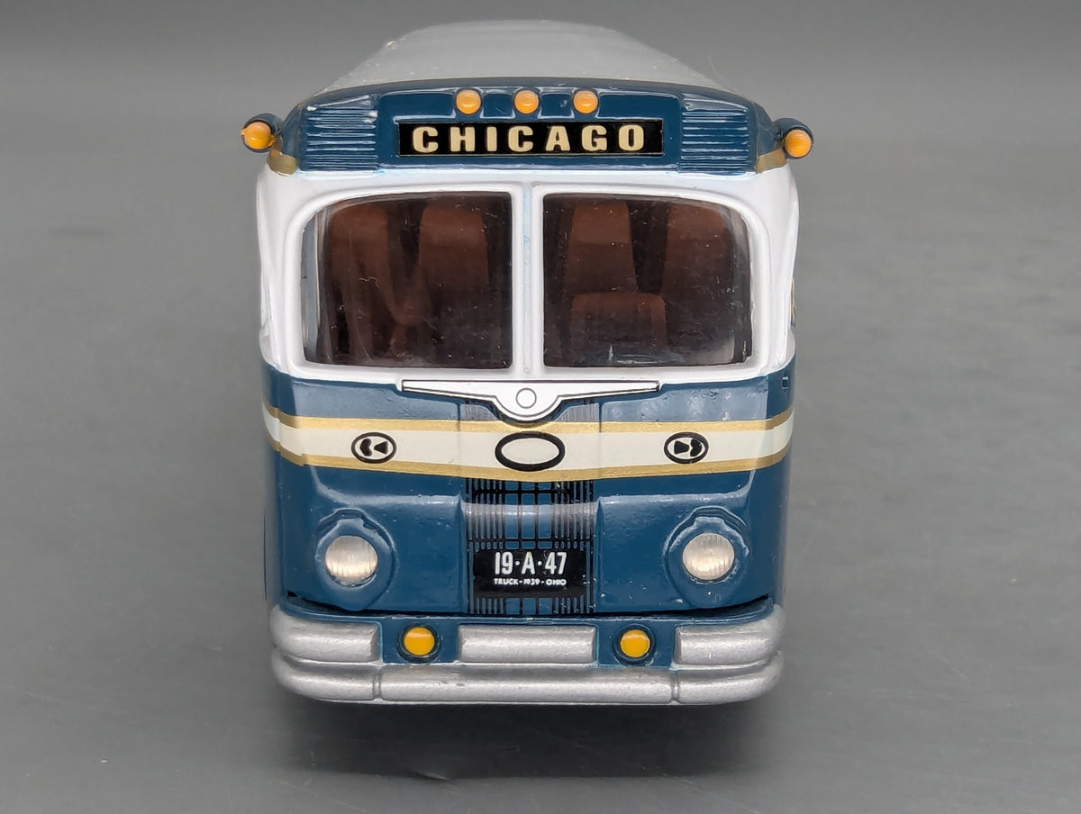 Bus Modell 1:50 Corgi Classics 98470 Yellow Coach 743 Silverside Greyhound OVP