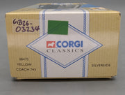 Bus Modell 1:50 Corgi Classics 98470 Yellow Coach 743 Silverside Greyhound OVP
