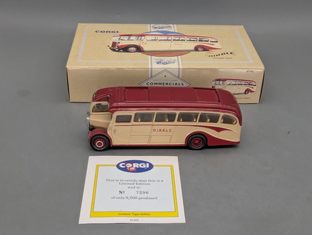 Bus Modell 1:50 Corgi Classics 97192 Leyland Tiger Coach The Ribble mit OVP