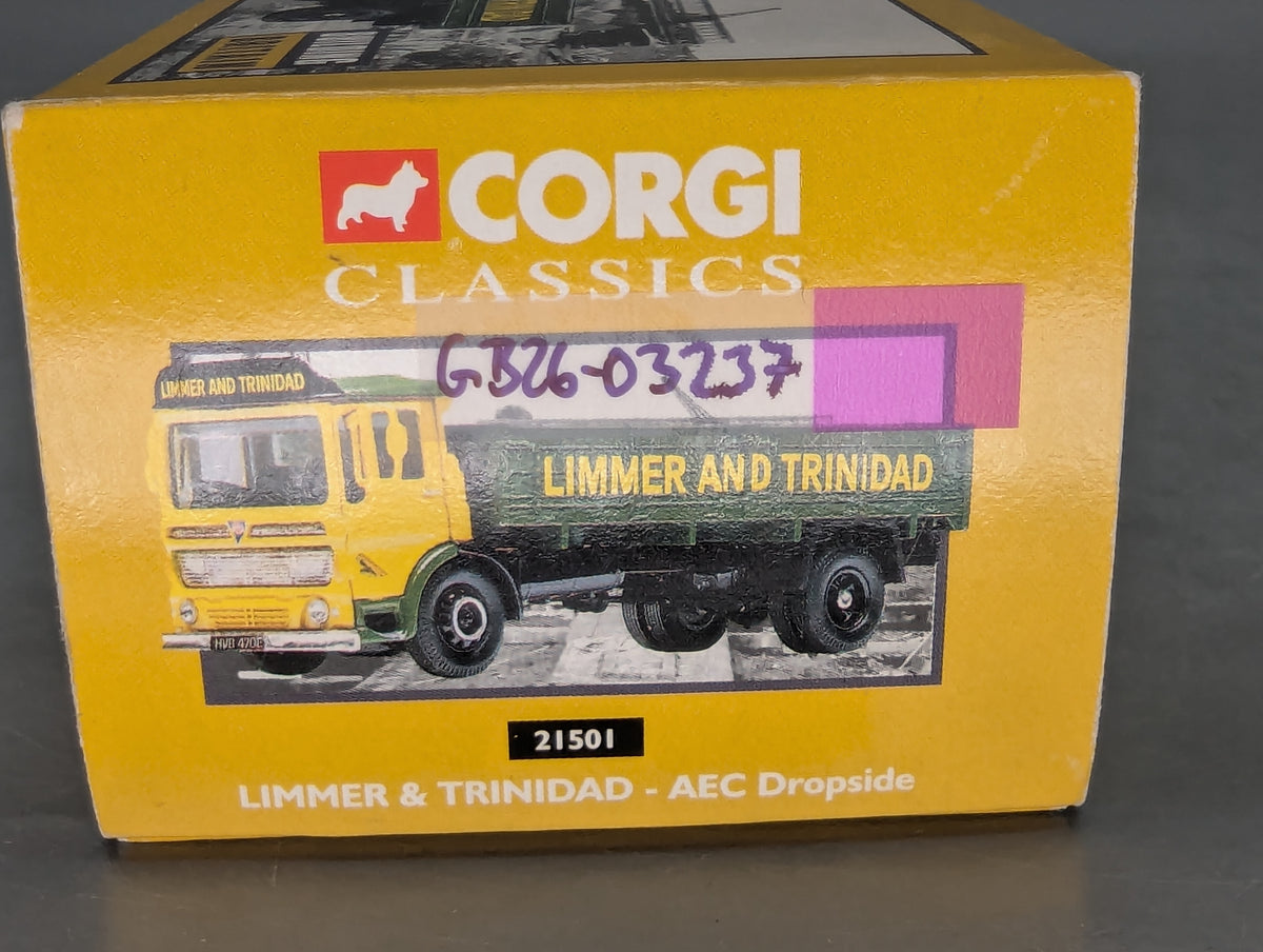 LKW Modell 1:50 Corgi Classics 21501 AEC Dropside Limmer & Trinidad mit OVP