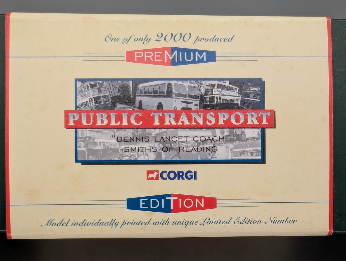 Bus Modell 1:50 Corgi Classics 33101 Dennis Lancet Coach Smiths Of Reading OVP