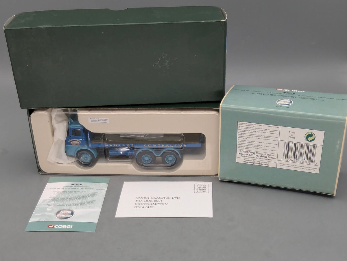 LKW Modell 1:50 Corgi Classics 26102 Albion Reiver 4580 AW 6 Wheel Lorry mit OVP