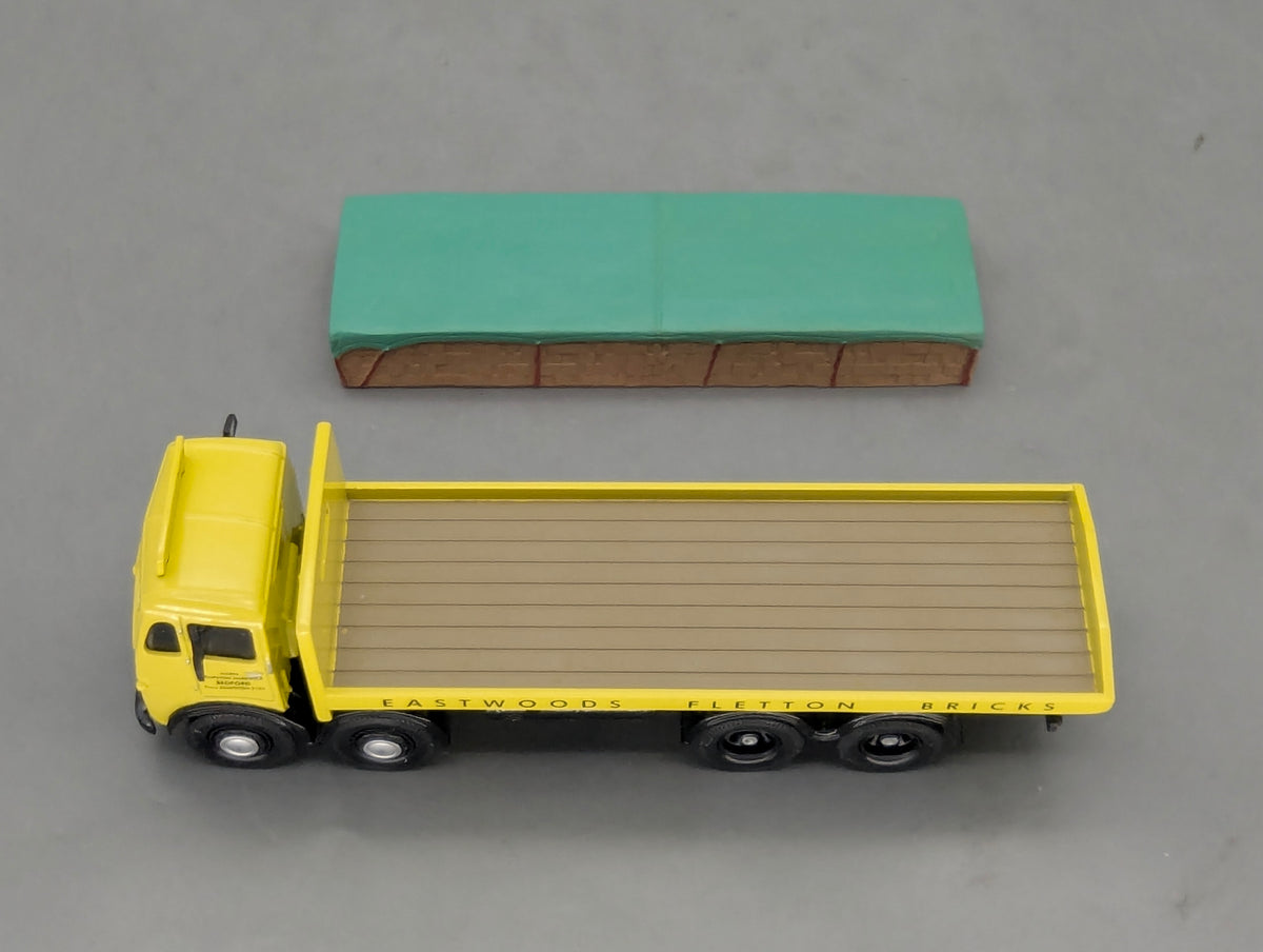 LKW Modell 1:50 Corgi Classics 12302 Foden FG 8 Wheel Platform Lorry & BricksOVP
