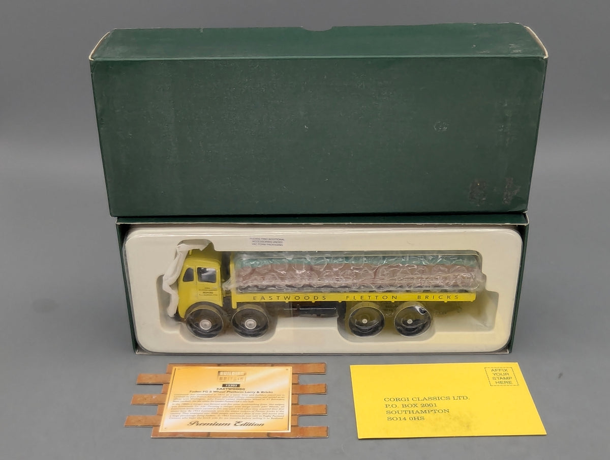 LKW Modell 1:50 Corgi Classics 12302 Foden FG 8 Wheel Platform Lorry & BricksOVP