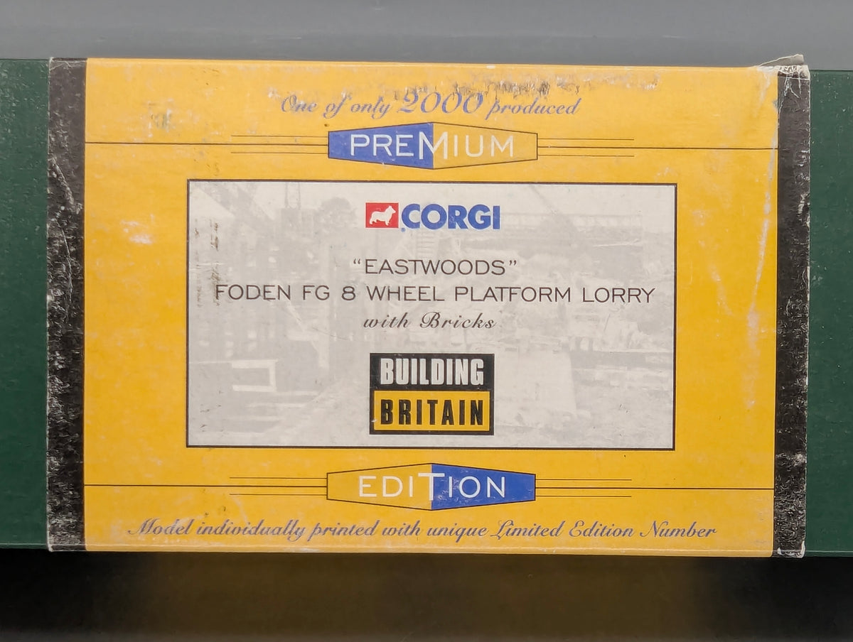 LKW Modell 1:50 Corgi Classics 12302 Foden FG 8 Wheel Platform Lorry & BricksOVP