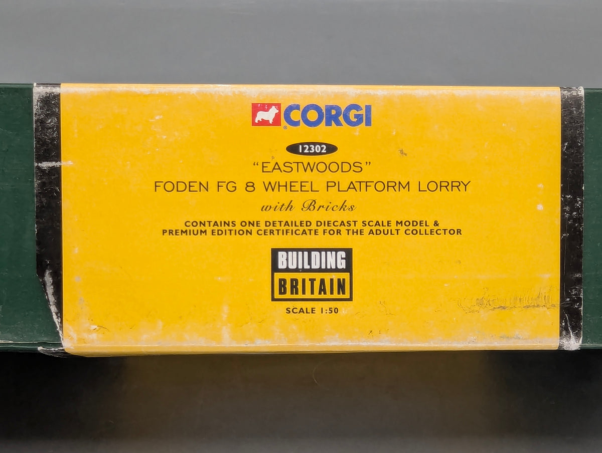 LKW Modell 1:50 Corgi Classics 12302 Foden FG 8 Wheel Platform Lorry & BricksOVP