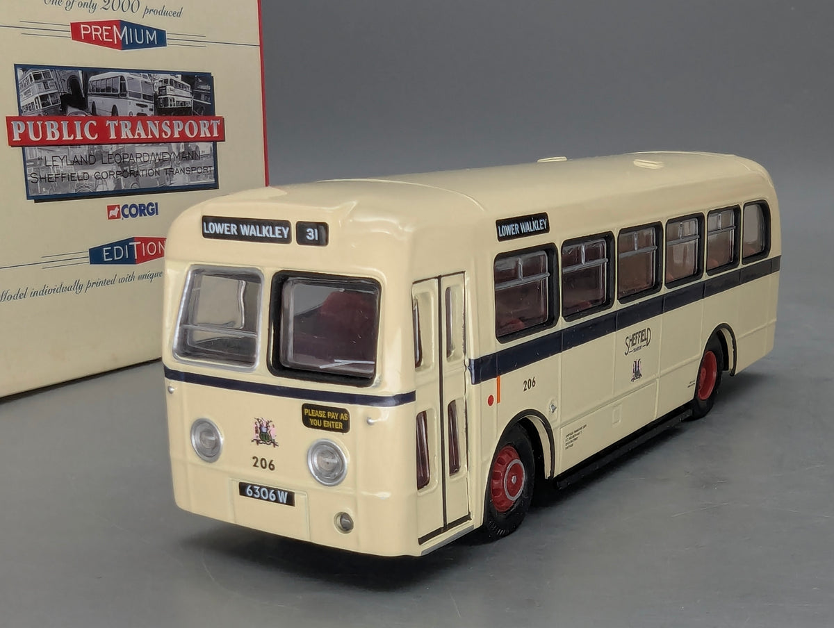 Bus Modell 1:50 Corgi Classics 34802 Leyland Leopard Weymann Sheffield mit OVP