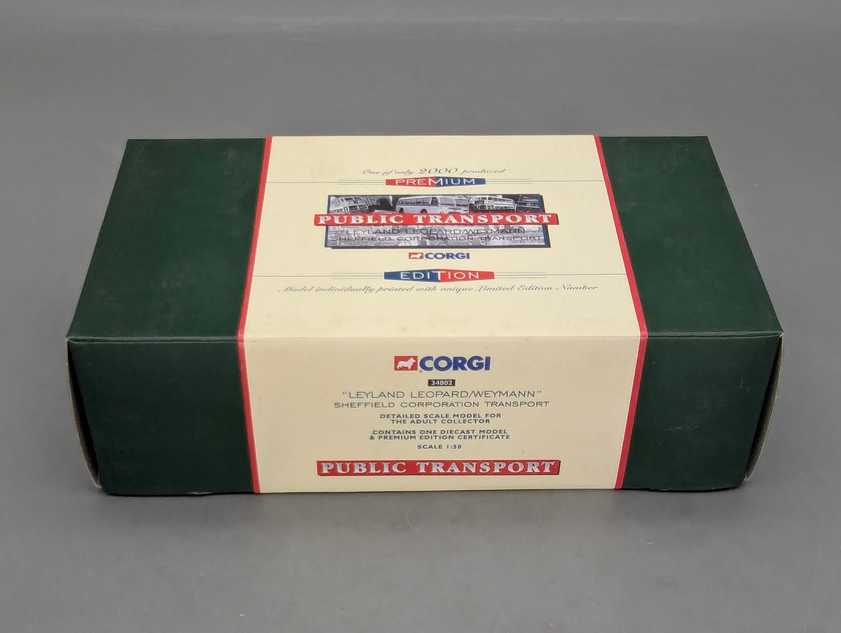 Bus Modell 1:50 Corgi Classics 34802 Leyland Leopard Weymann Sheffield mit OVP