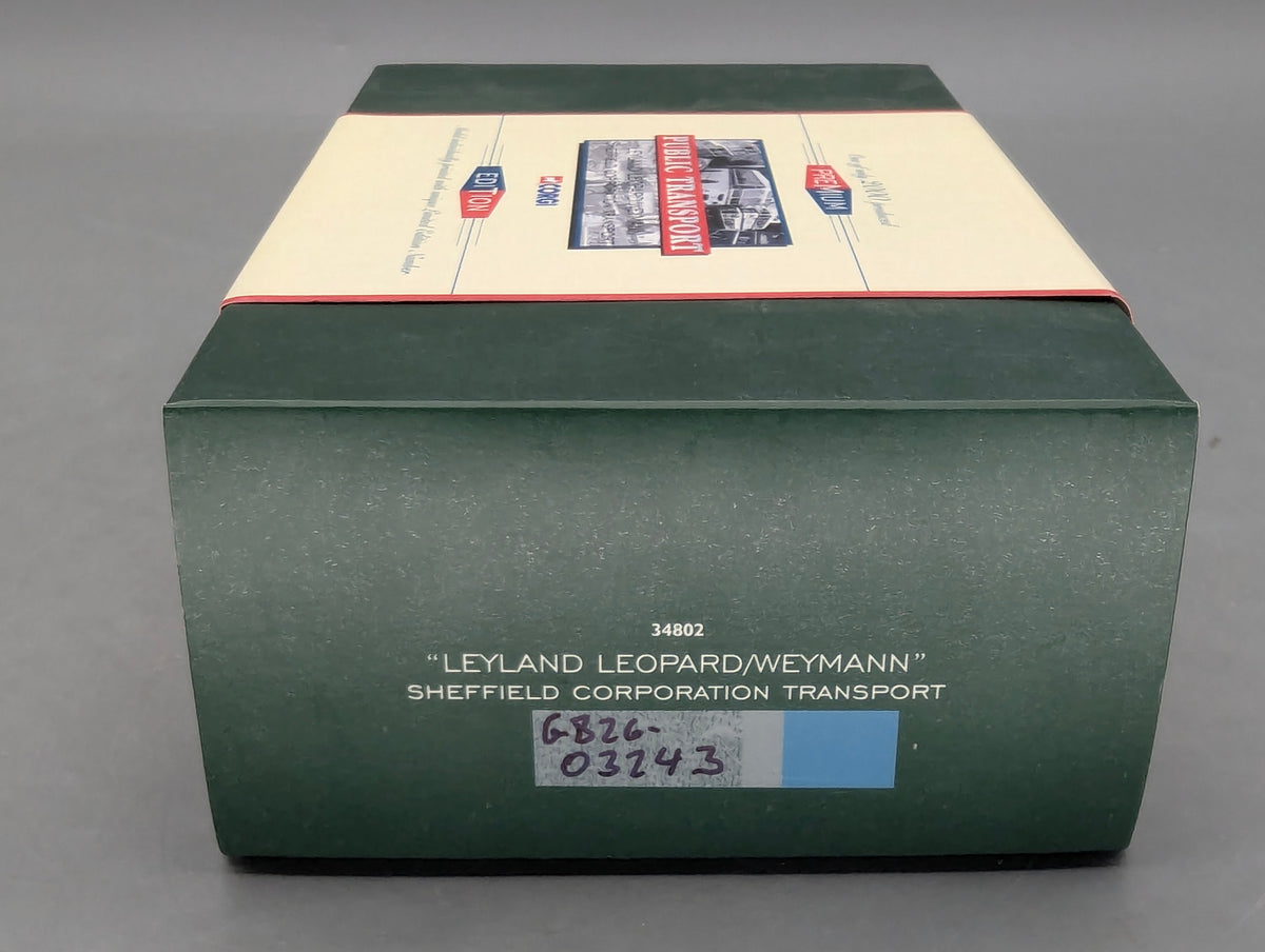 Bus Modell 1:50 Corgi Classics 34802 Leyland Leopard Weymann Sheffield mit OVP