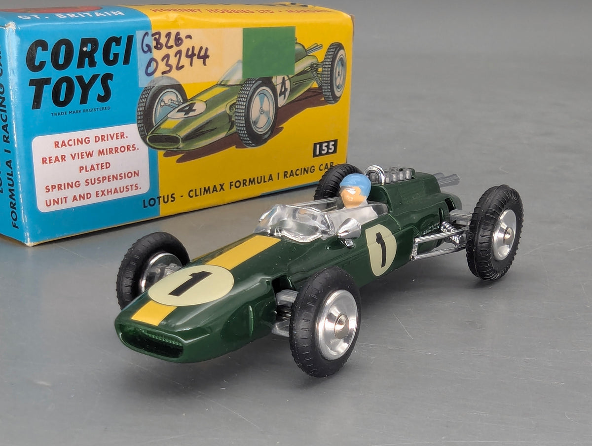 Modellautos 1:43 Corgi Toys 155 Lotus-Climax Formula 1 Replikat Zertifikat OVP