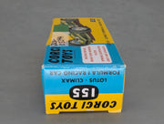 Modellautos 1:43 Corgi Toys 155 Lotus-Climax Formula 1 Replikat Zertifikat OVP