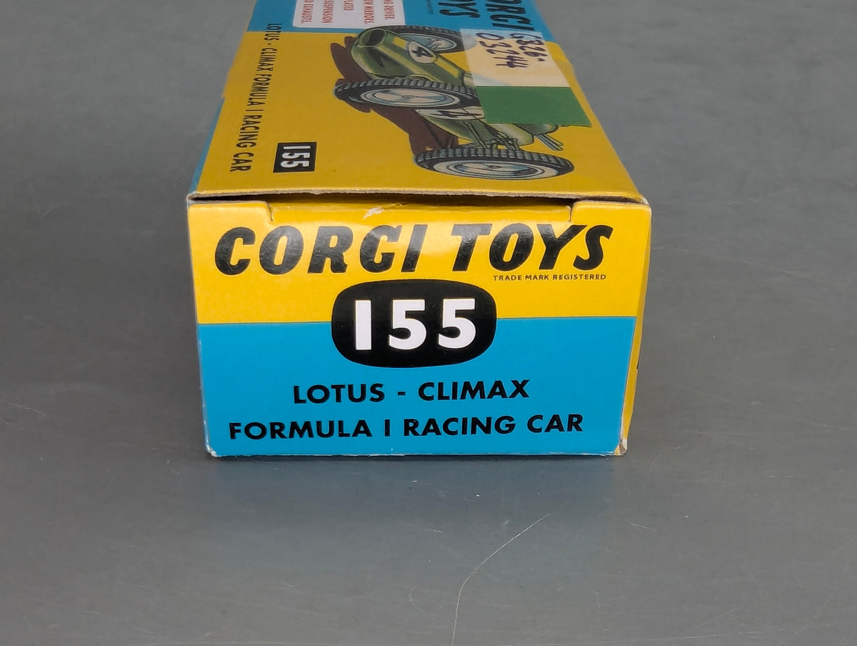 Modellautos 1:43 Corgi Toys 155 Lotus-Climax Formula 1 Replikat Zertifikat OVP