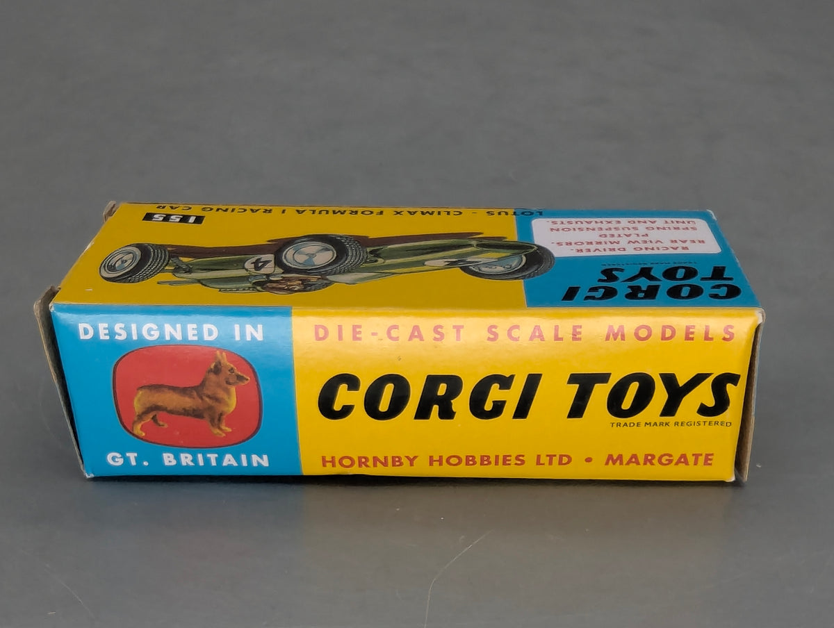 Modellautos 1:43 Corgi Toys 155 Lotus-Climax Formula 1 Replikat Zertifikat OVP