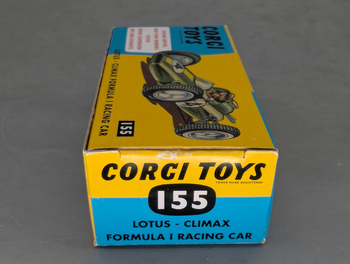 Modellautos 1:43 Corgi Toys 155 Lotus-Climax Formula 1 Replikat Zertifikat OVP