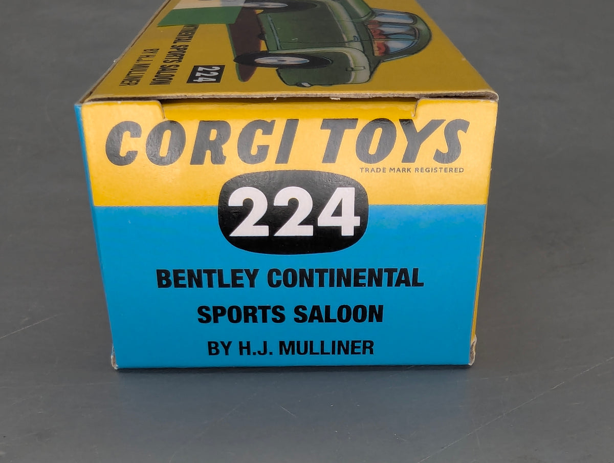 Modellautos 1:43 Corgi Toys Bentley Continental Sports S Replikat Zertifikat OVP