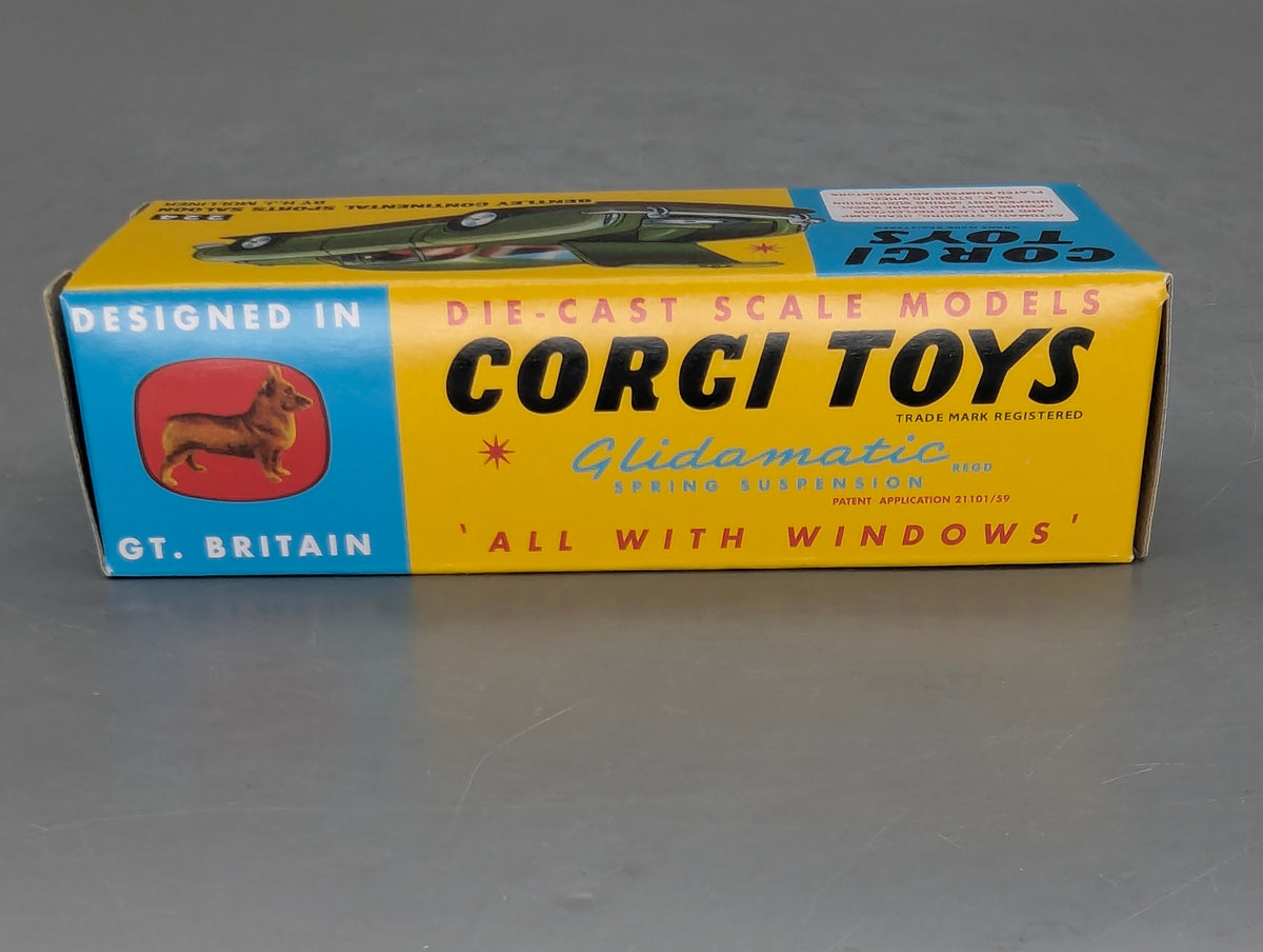 Modellautos 1:43 Corgi Toys Bentley Continental Sports S Replikat Zertifikat OVP