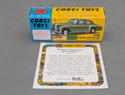 Modellautos 1:43 Corgi Toys Bentley Continental Sports S Replikat Zertifikat OVP