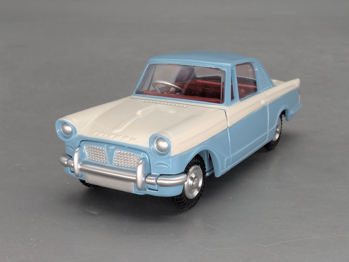 Modellautos 1:43 Corgi Toys 231 Triumph Herald Coupe Replikat Zertifikat OVP