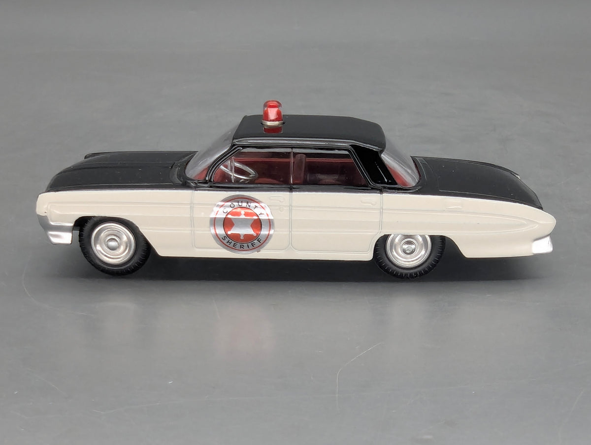 Modellautos 1:43 Corgi Toys 237 Oldsmobile Sheriff Car Replikat Zertifikat OVP