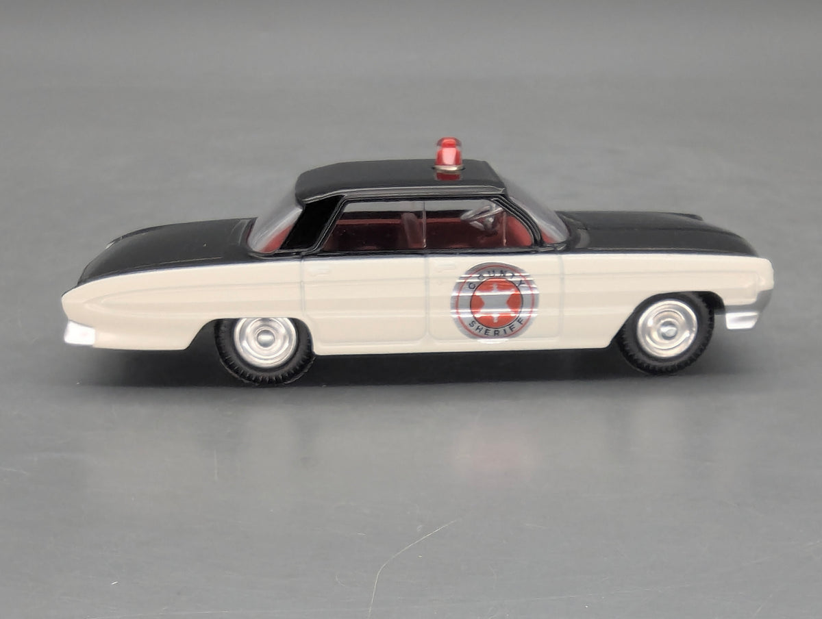 Modellautos 1:43 Corgi Toys 237 Oldsmobile Sheriff Car Replikat Zertifikat OVP