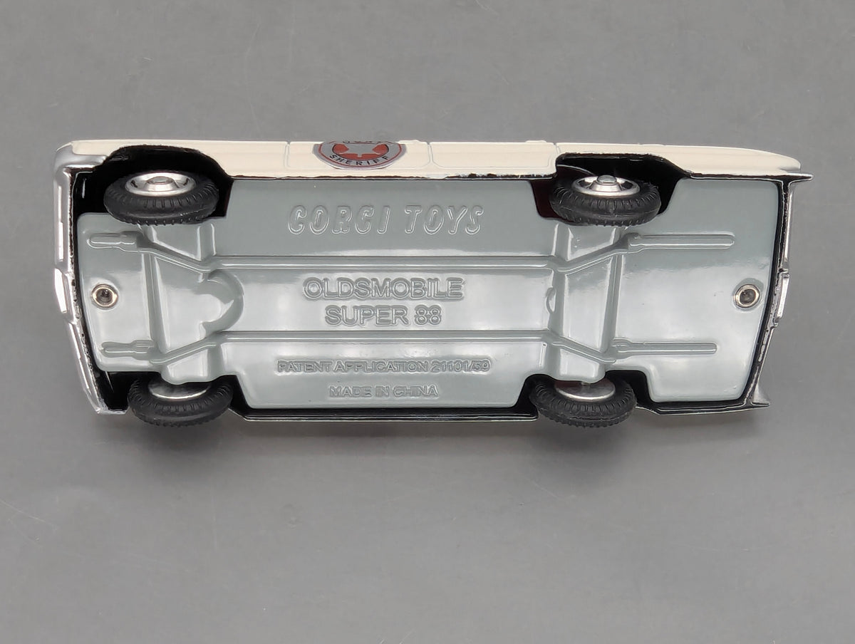 Modellautos 1:43 Corgi Toys 237 Oldsmobile Sheriff Car Replikat Zertifikat OVP