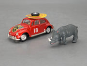 Modellautos 1:43 Corgi Toys 256 VW 1200 Safari & Nashorn Replikat Zertifikat OVP