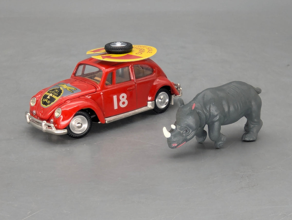 Modellautos 1:43 Corgi Toys 256 VW 1200 Safari & Nashorn Replikat Zertifikat OVP
