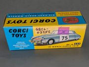 Modellautos 1:43 Corgi Toys 323 Citroen DS19 RMC 1965 Replikat Zertifikat OVP