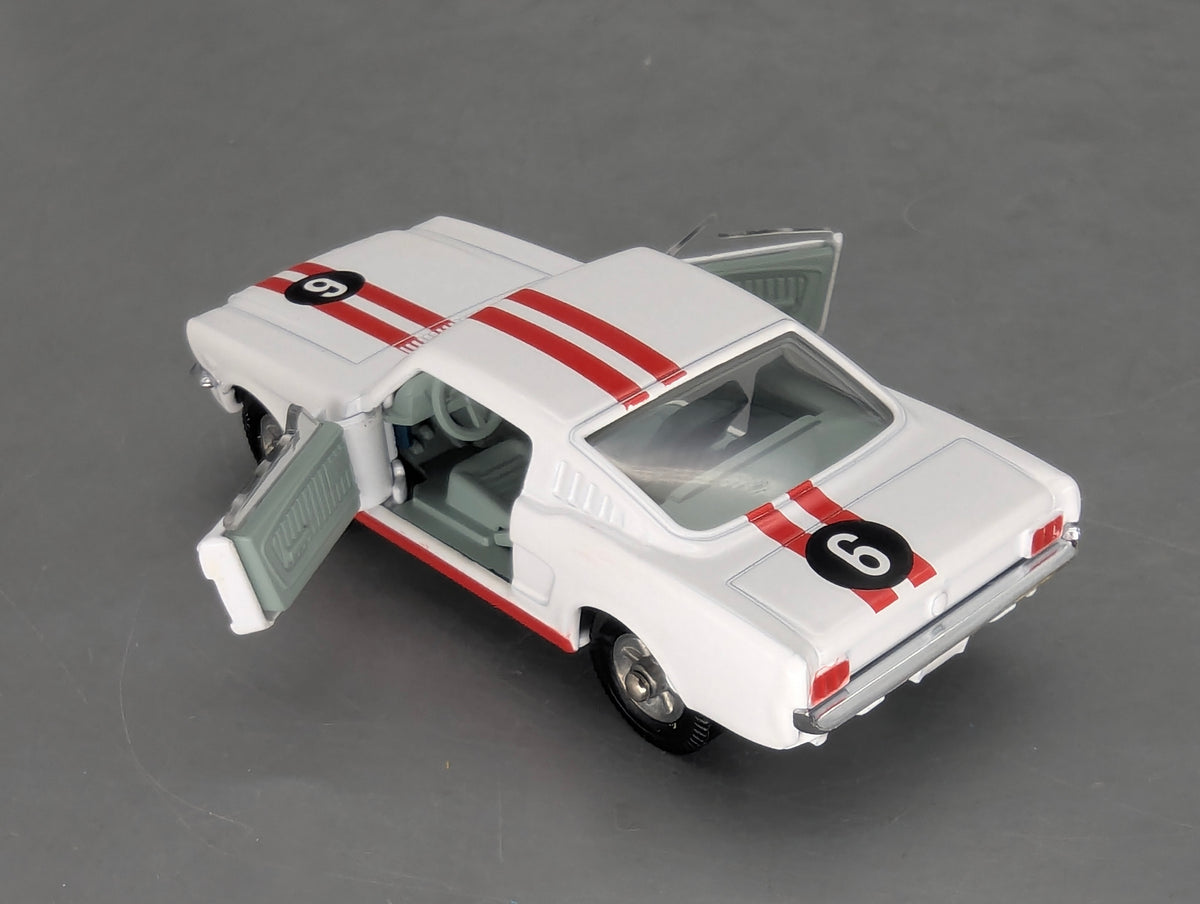 Modellautos 1:43 Corgi Toys 325 Ford Mustang Fastback Replikat Zertifikat OVP