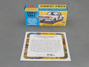 Modellautos 1:43 Corgi Toys 325 Ford Mustang Fastback Replikat Zertifikat OVP
