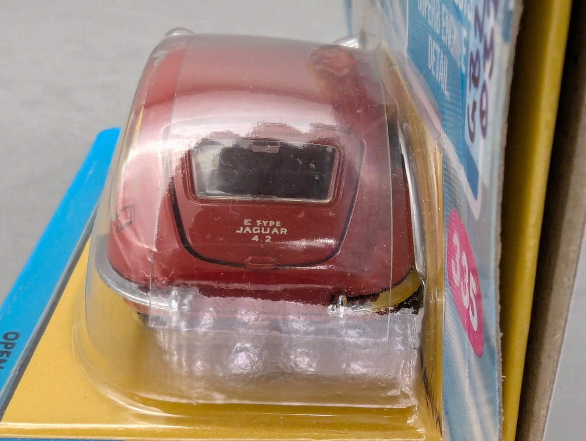 Modellautos 1:43 Corgi Toys 335 Jaguar E-Type 4.2 Liter Replikat Zertifikat OVP