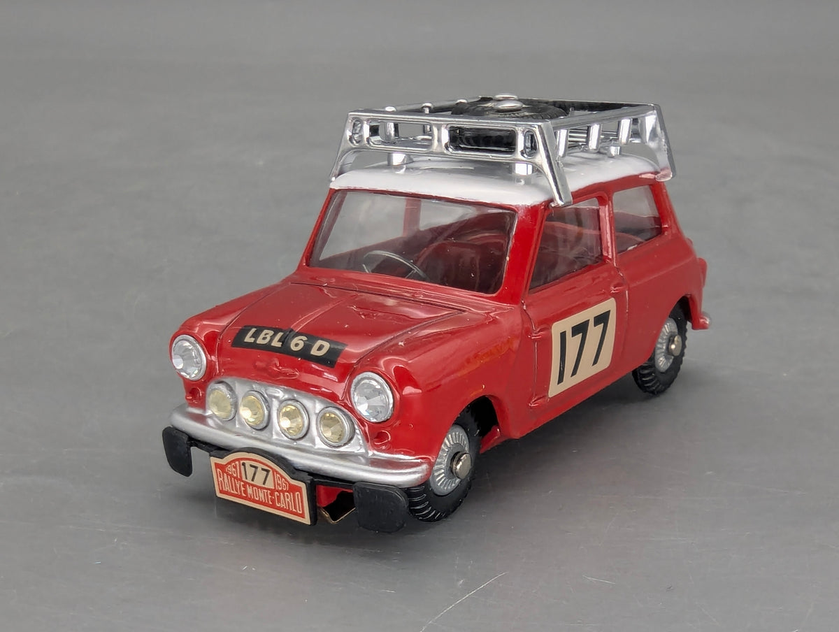 Modellautos 1:43 Corgi Toys 339 BMC Mini Cooper S #177 Replikat Zertifikat OVP