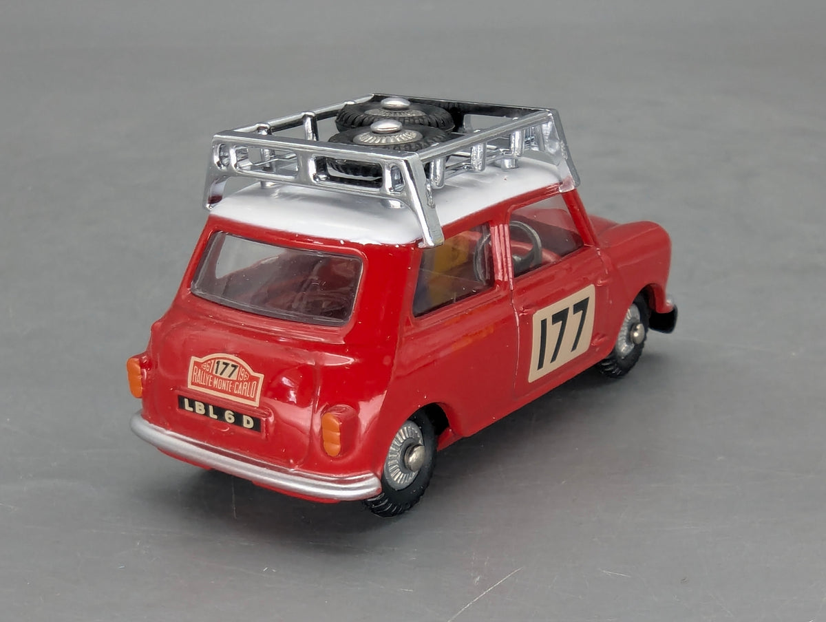 Modellautos 1:43 Corgi Toys 339 BMC Mini Cooper S #177 Replikat Zertifikat OVP