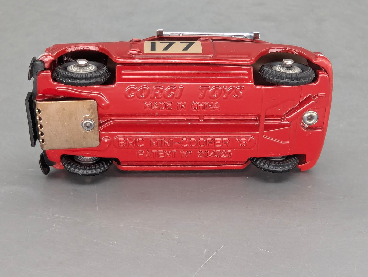 Modellautos 1:43 Corgi Toys 339 BMC Mini Cooper S #177 Replikat Zertifikat OVP