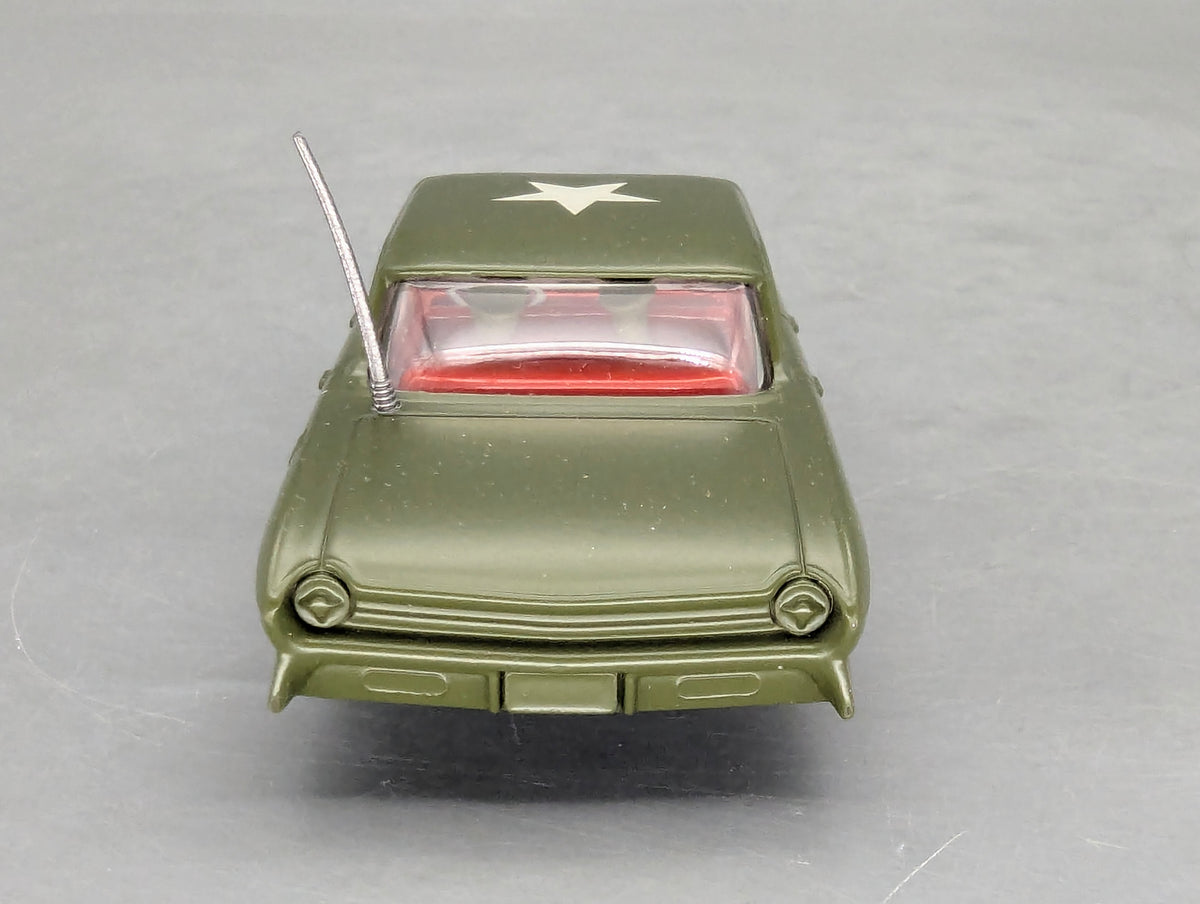 Modellautos 1:43 Corgi Toys 358 Oldsmobile H.Q. Staff Replikat Zertifikat OVP