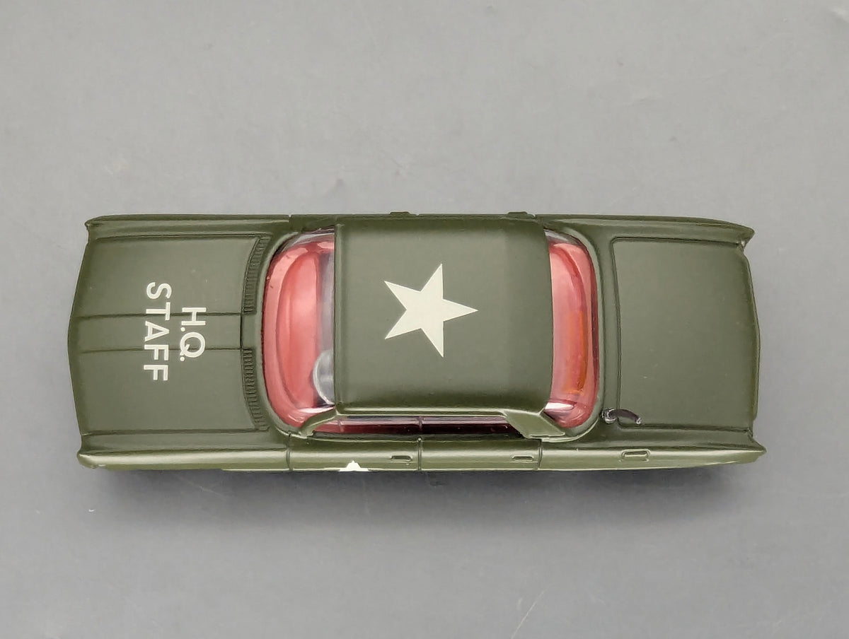 Modellautos 1:43 Corgi Toys 358 Oldsmobile H.Q. Staff Replikat Zertifikat OVP