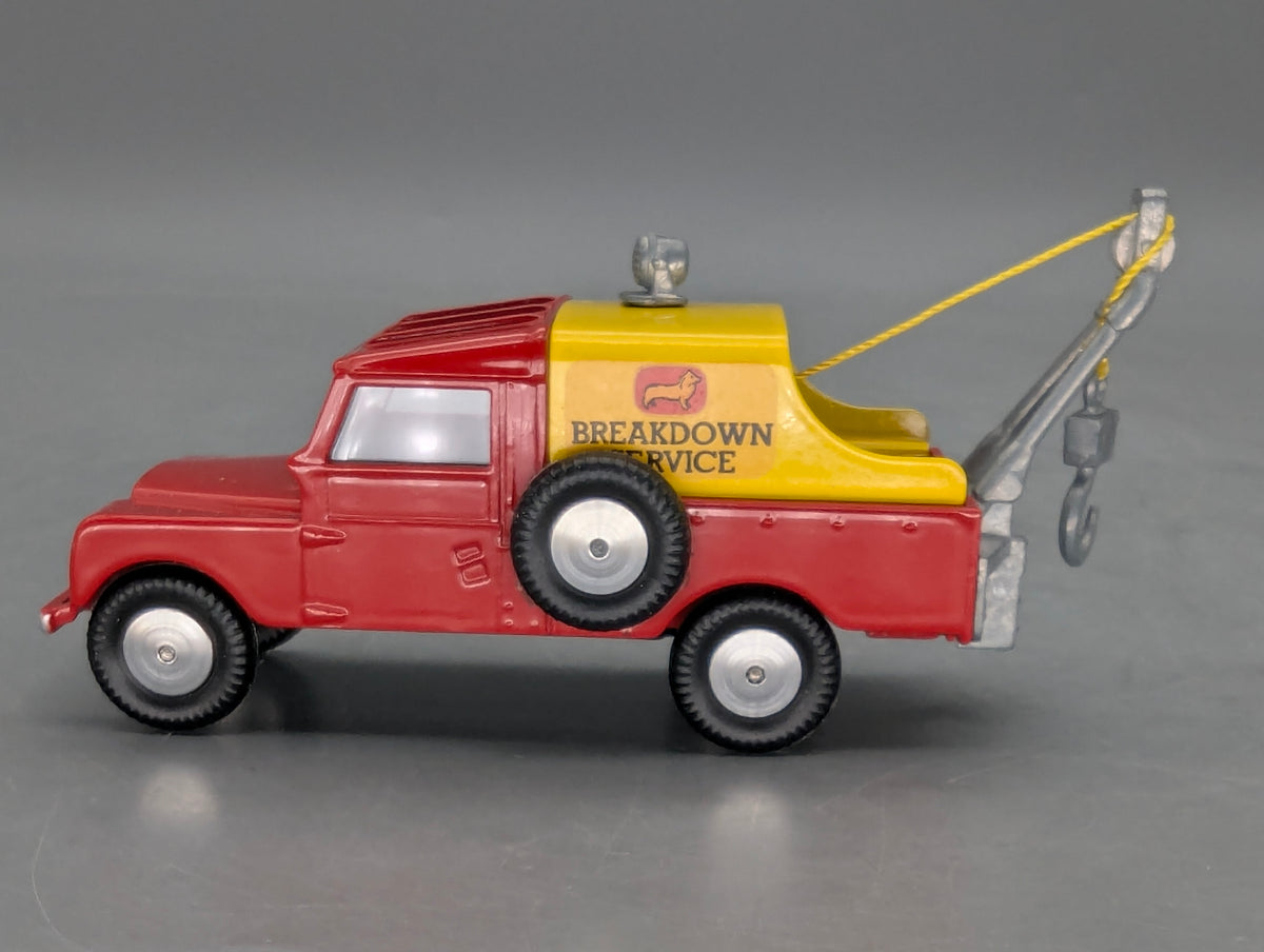 Modellautos 1:43 Corgi Toys 417 Land Rover Breakdown Car Replikat Zertifikat OVP