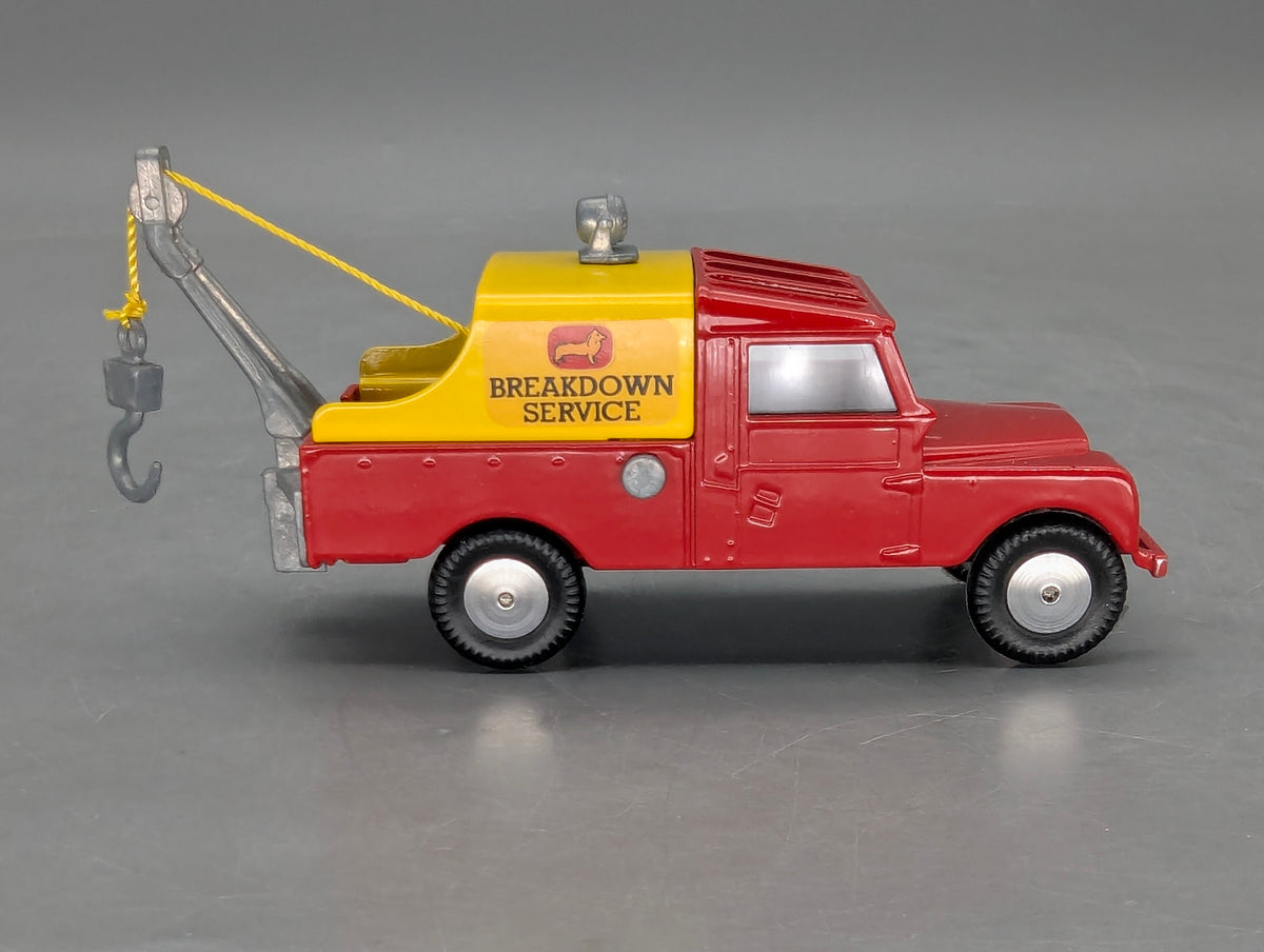 Modellautos 1:43 Corgi Toys 417 Land Rover Breakdown Car Replikat Zertifikat OVP