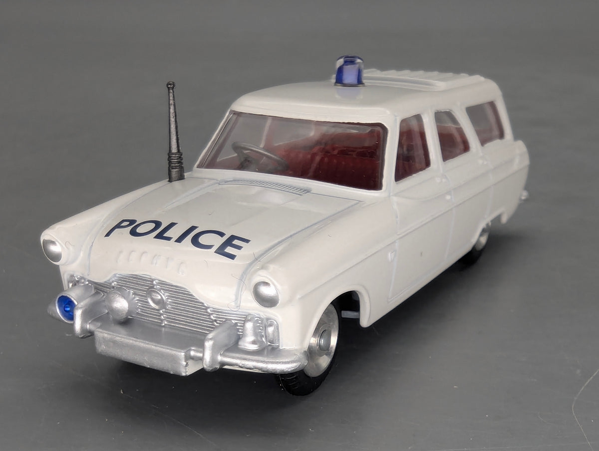 Modellautos 1:43 Corgi Toys Ford Zephyr Motorway Patrol Replikat Zertifikat OVP