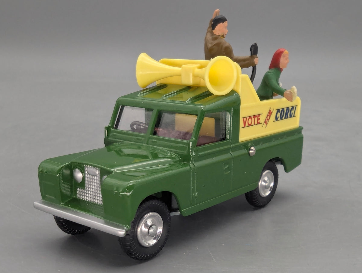 Modellautos 1:43 Corgi Toys 472 Land Rover Public Address Vehicle Replikat OVP