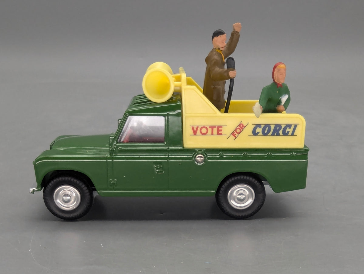Modellautos 1:43 Corgi Toys 472 Land Rover Public Address Vehicle Replikat OVP